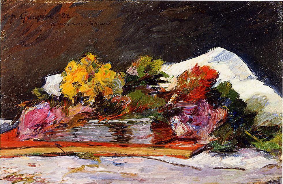 “Bouquet of Flowers” by Paul Gauguin via huariqueje.tumblr.com