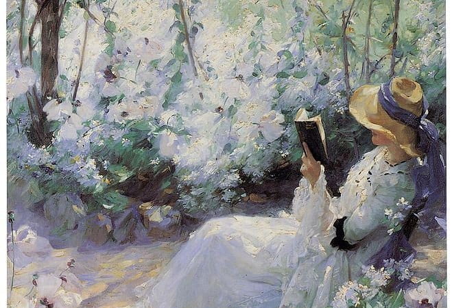 10 Beautiful Pieces Of Art That Feature Women Reading Books