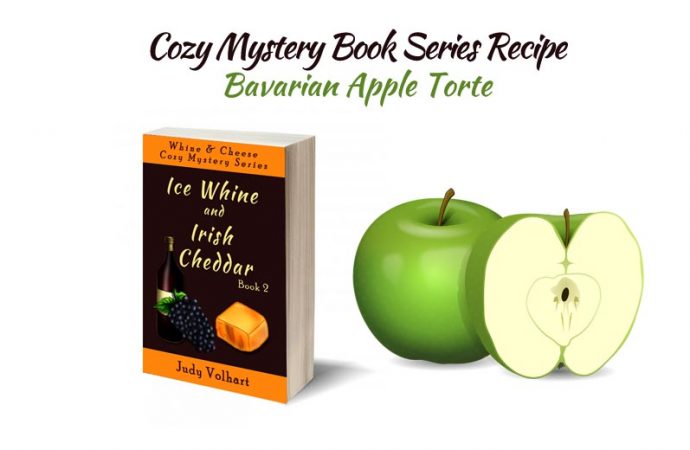 Cozy Mystery Book Series Recipe: Bavarian Apple Torte