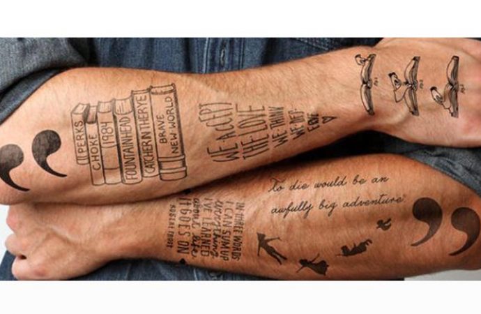 15 Literary Temporary Tattoos For Permanent Book Lovers