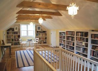 14 Charming Attic Libraries And Reading Rooms