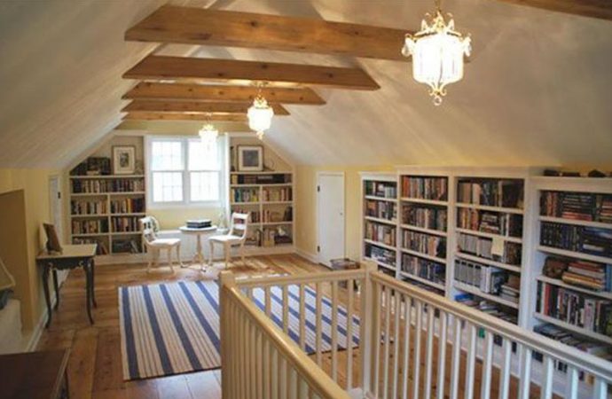 14 Charming Attic Libraries And Reading Rooms