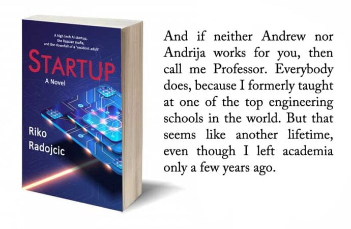 Read An Excerpt From Startup By Riko Radojcic
