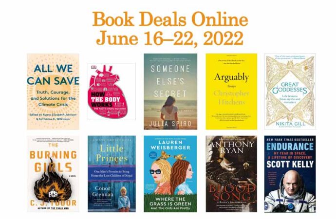 Book Deals Online: June 16–22, 2022
