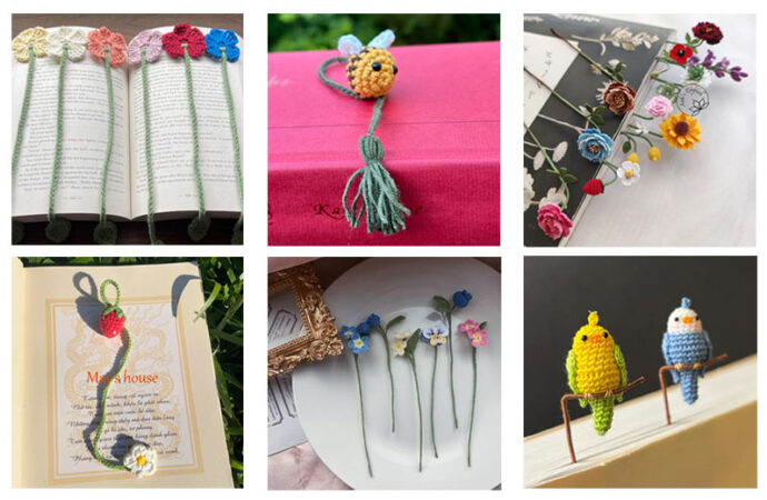 10 Crochet Bookmarks For Spring