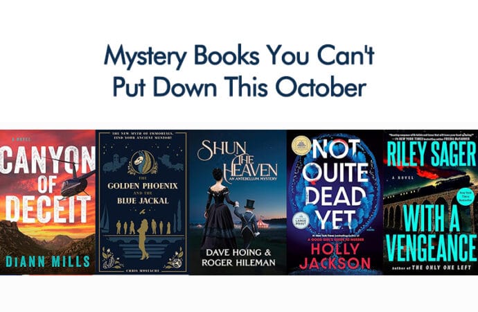 Mystery Books You Can’t Put Down This October