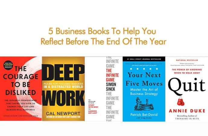 5 Business Books To Help You Reflect Before The End Of The Year