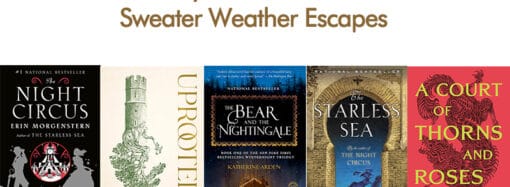 5 Fantasy Novels Perfect For Sweater Weather Escapes